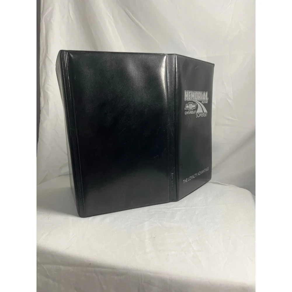 Memorial Highway Chevrolet Somerset Black Vinyl Portfolio Folder‎ Binder